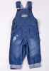 Мини изображение Полукомбинезон джинсовый для девочки, артикул: 041-027-08, фото 1