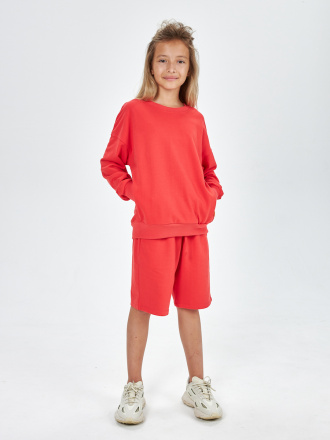 Комплект (джемпер, шорты) для девочки, артикул:  331-843-19, фото 12