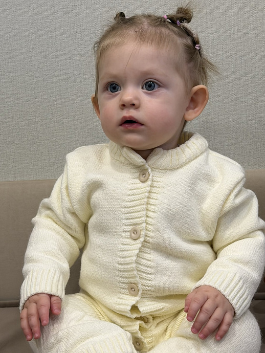 Комбинезон детский полушерстяной на ребенке